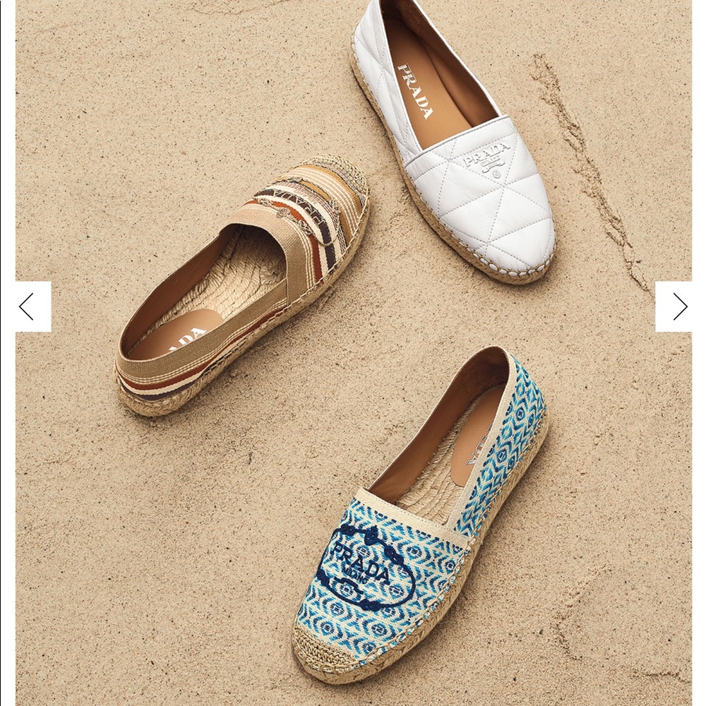 Prada
Pattern Weave Flat Espadrilles - Picture 2 of 7